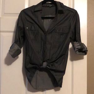 Express button up